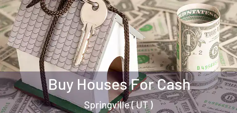  Buy Houses For Cash Springville ( UT )