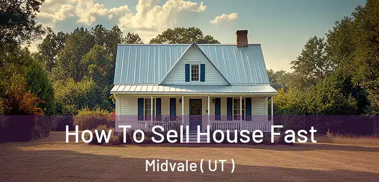  How To Sell House Fast Midvale ( UT )