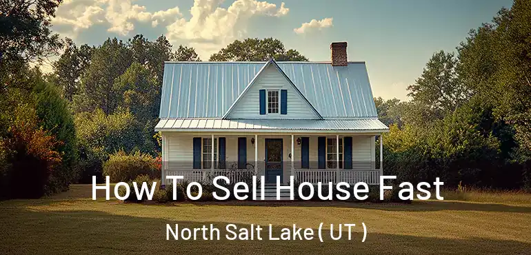  How To Sell House Fast North Salt Lake ( UT )