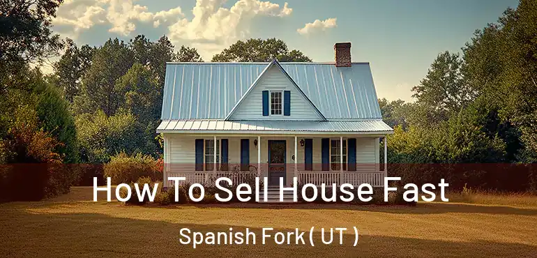  How To Sell House Fast Spanish Fork ( UT )