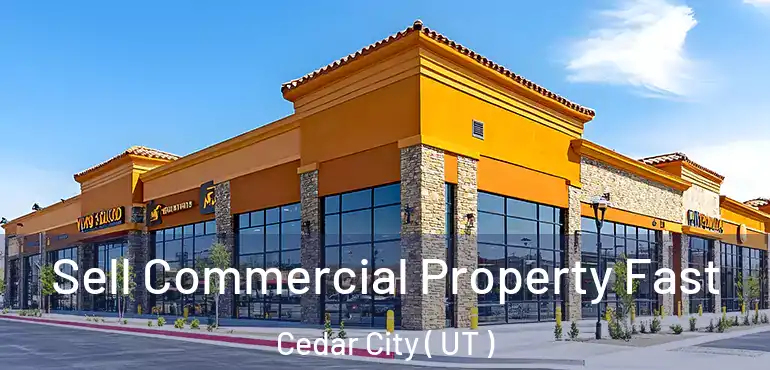  Sell Commercial Property Fast Cedar City ( UT )