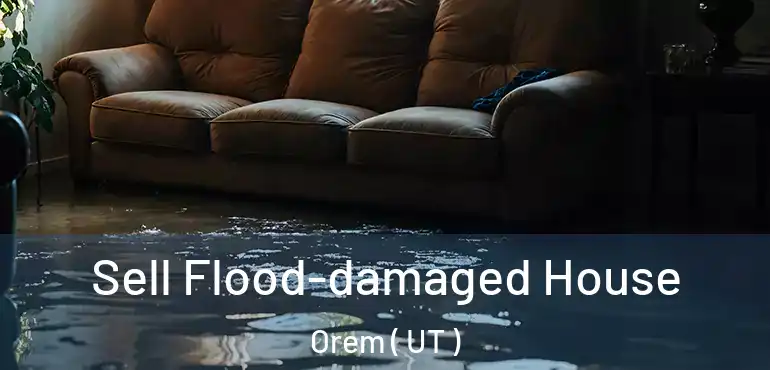  Sell Flood-damaged House Orem ( UT )