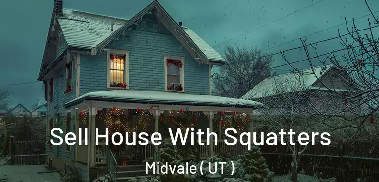  Sell House With Squatters Midvale ( UT )
