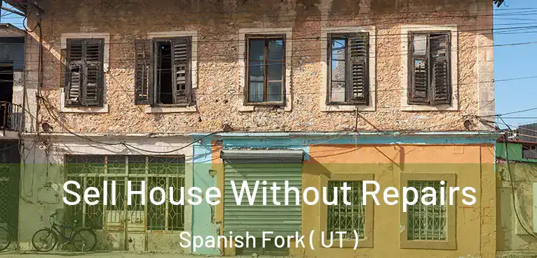  Sell House Without Repairs Spanish Fork ( UT )