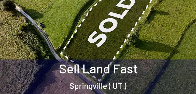  Sell Land Fast Springville ( UT )