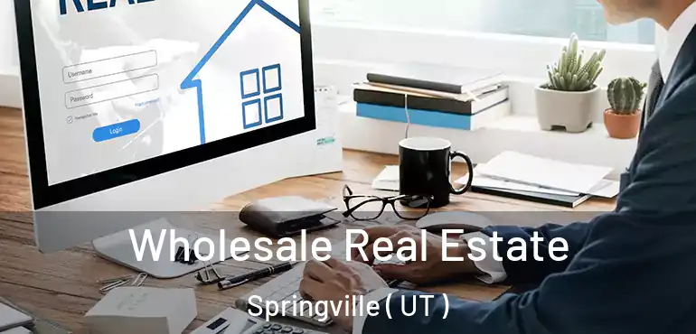  Wholesale Real Estate Springville ( UT )