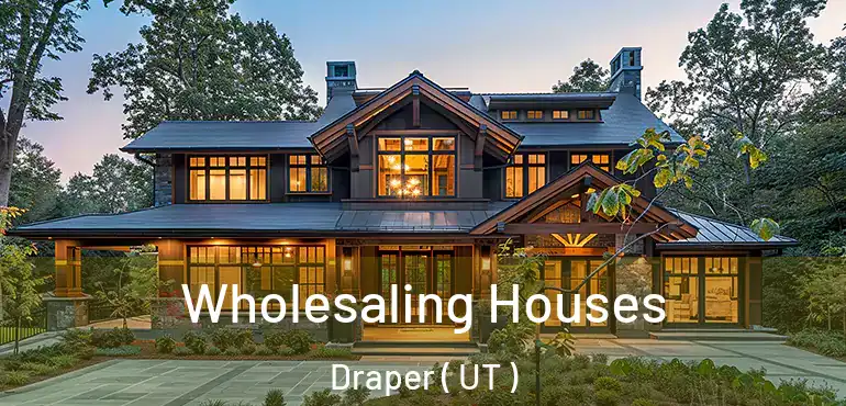  Wholesaling Houses Draper ( UT )