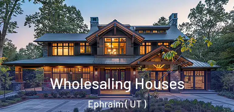  Wholesaling Houses Ephraim ( UT )
