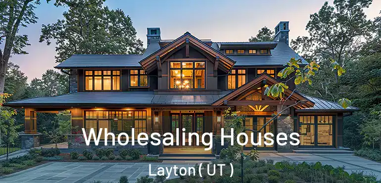  Wholesaling Houses Layton ( UT )