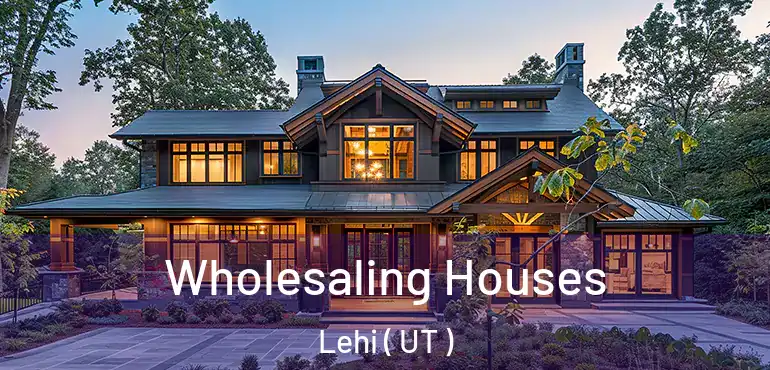  Wholesaling Houses Lehi ( UT )