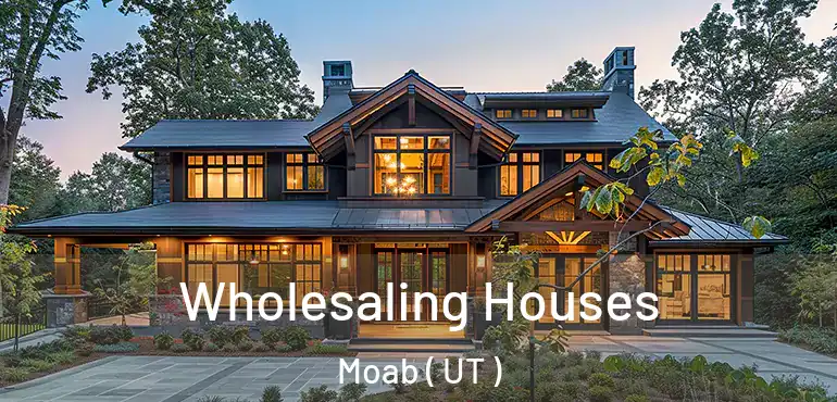  Wholesaling Houses Moab ( UT )