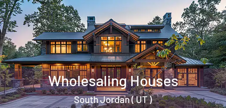  Wholesaling Houses South Jordan ( UT )